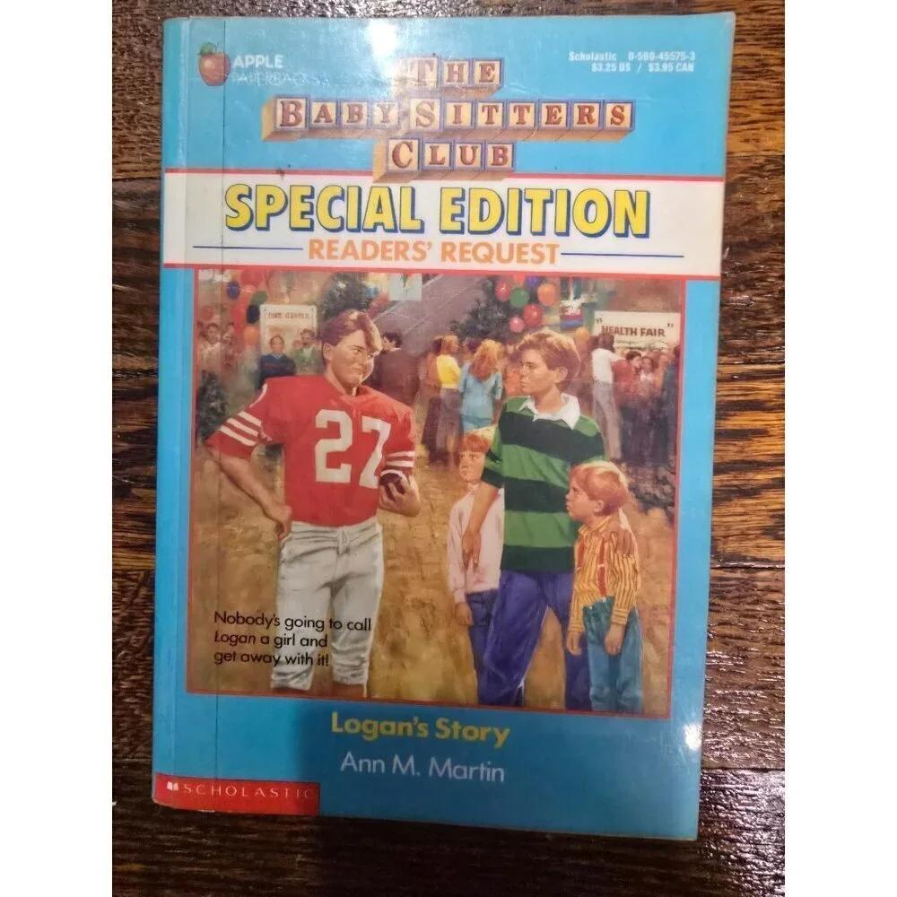 Vintage The Baby-sitters Club Special Edition Logan's Story Reader's Request Boo